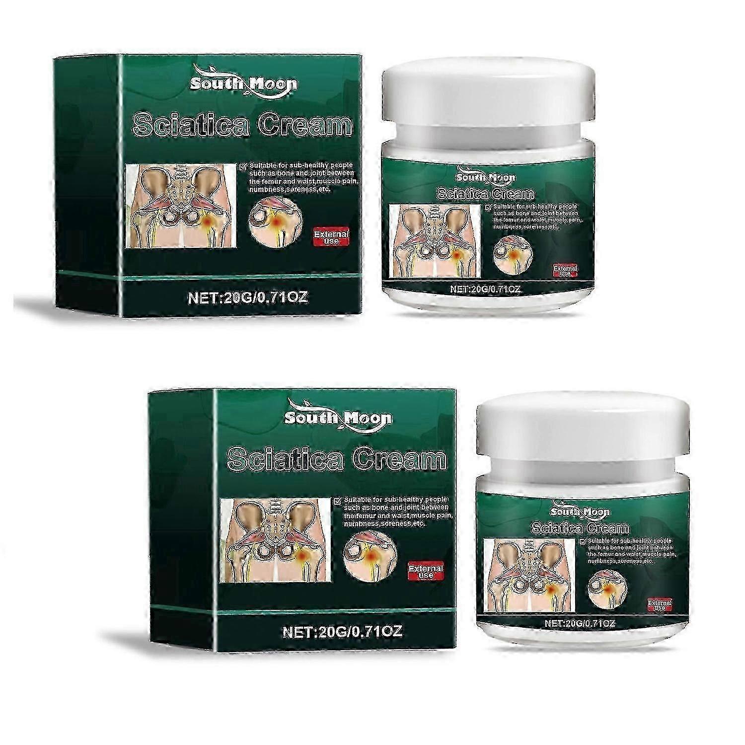 1-5x Sciatica Relief Massage Cream for back leg hip sciatic nerve.C5