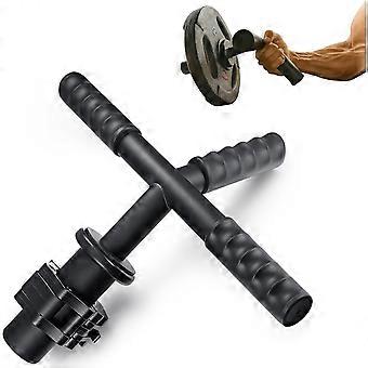 The Strong Arm Forearm & Wrist Strengthener – Adjustable Alloy Steel Grip Trainer with 3 Anti-Slip Finger Sleeves & Clamp, Wrist Roller Bar for Fle