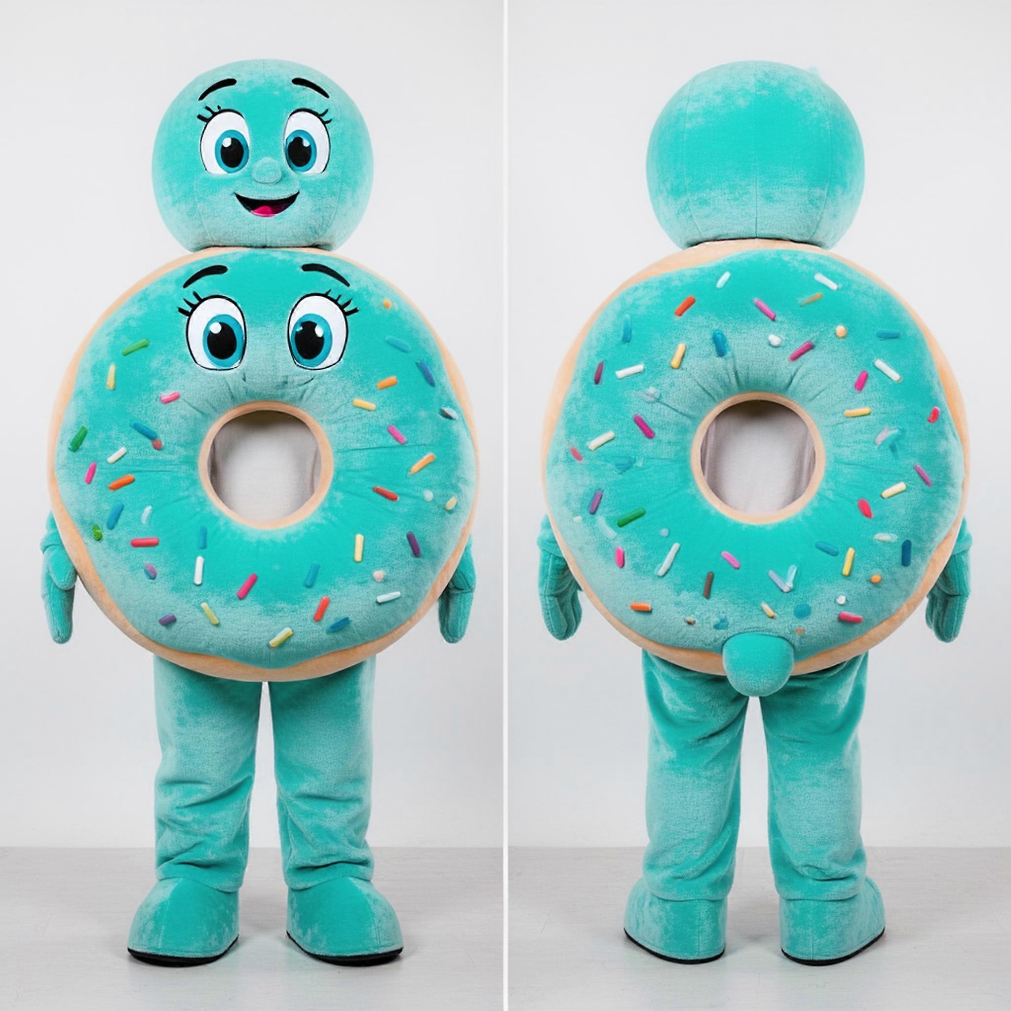 MASTICOT Turquoise Velvety Bagels Mascot
