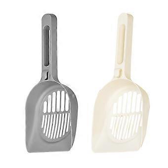 Cat Litter Scooper Plastic for Pet Use 2Pcs Kit