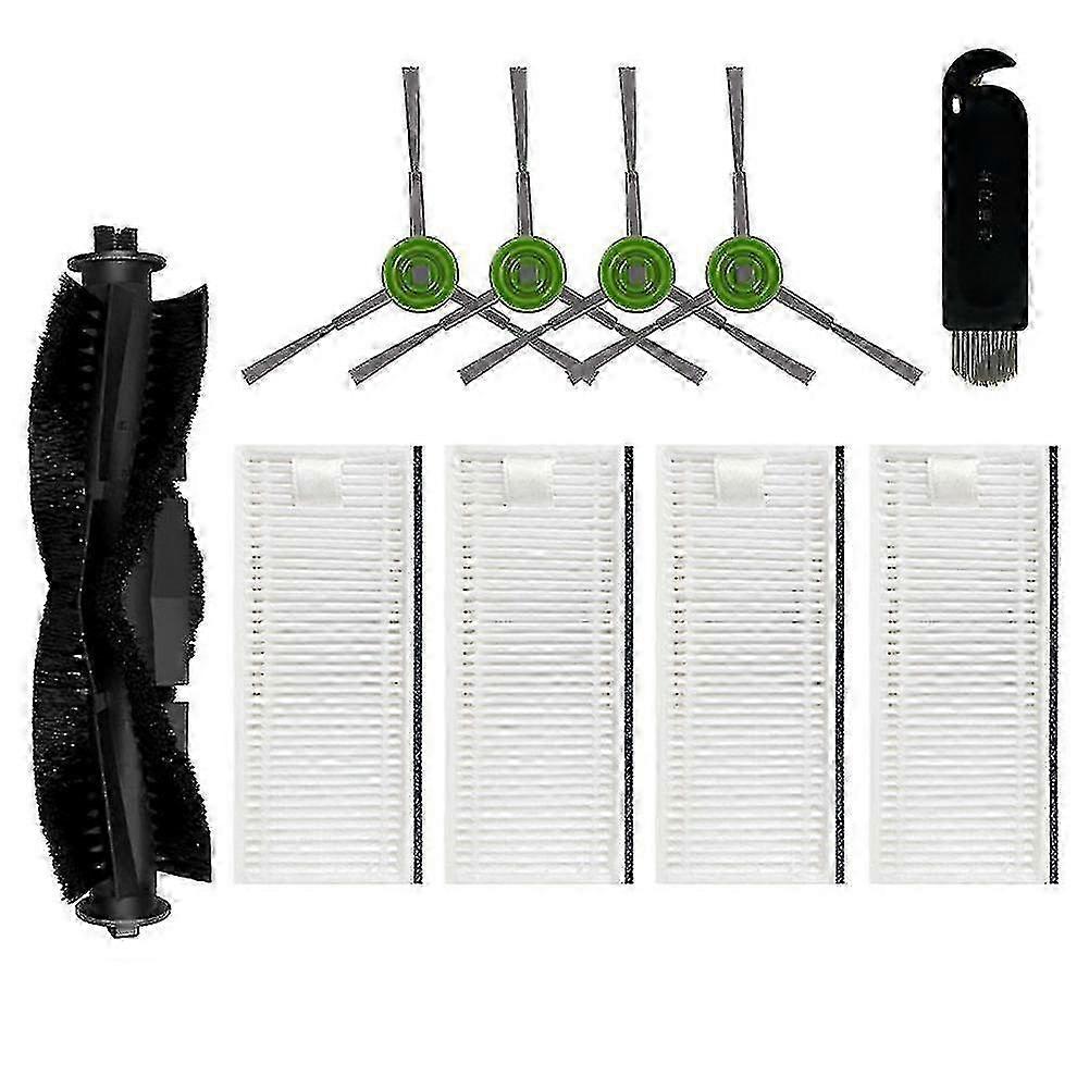 10pcs compatible with Thamtu G11 Robot Main Roller Side Brush Hepa Filter