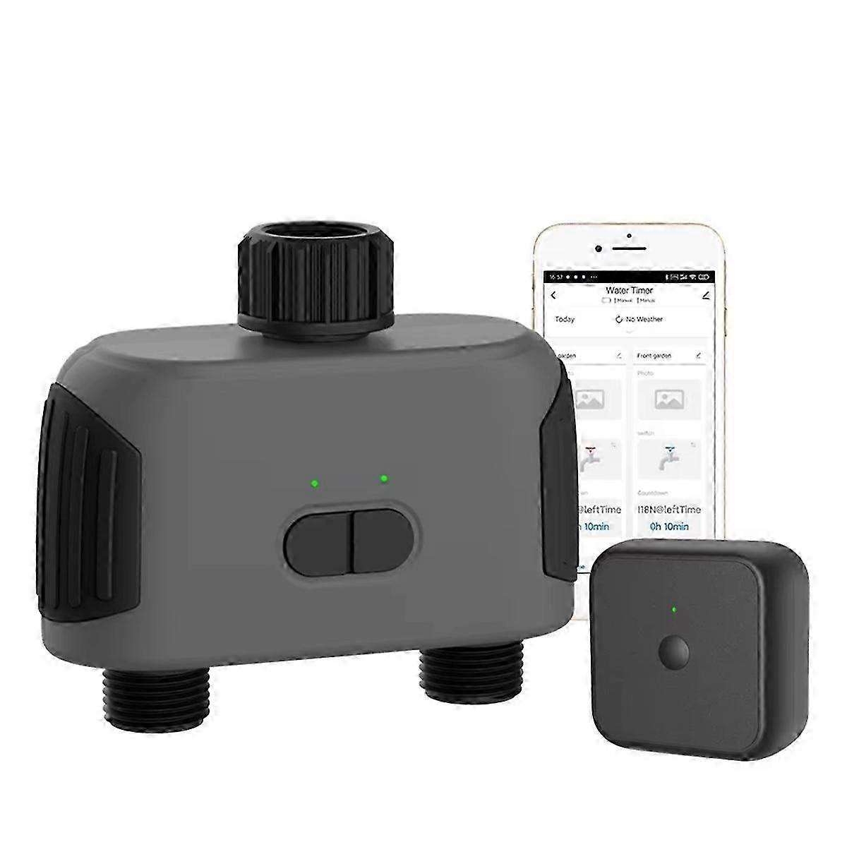 Smart Irrigation Timer with Bluetooth/WiFi, Programmable Water Valve