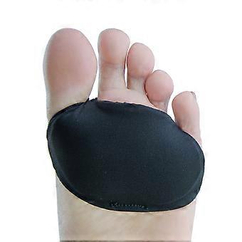 Podkładki na stopy Foot Relieve Mata na przednie stopy dla kobiet, 1 para czarnych podkładek na przednie stopy