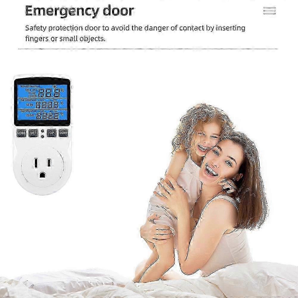 LCD Thermostat Socket For Greenhouse Use
