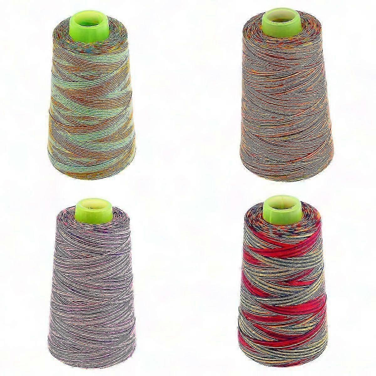 Rainbow Polyester Sewing Spools All Purpose Machine Thread