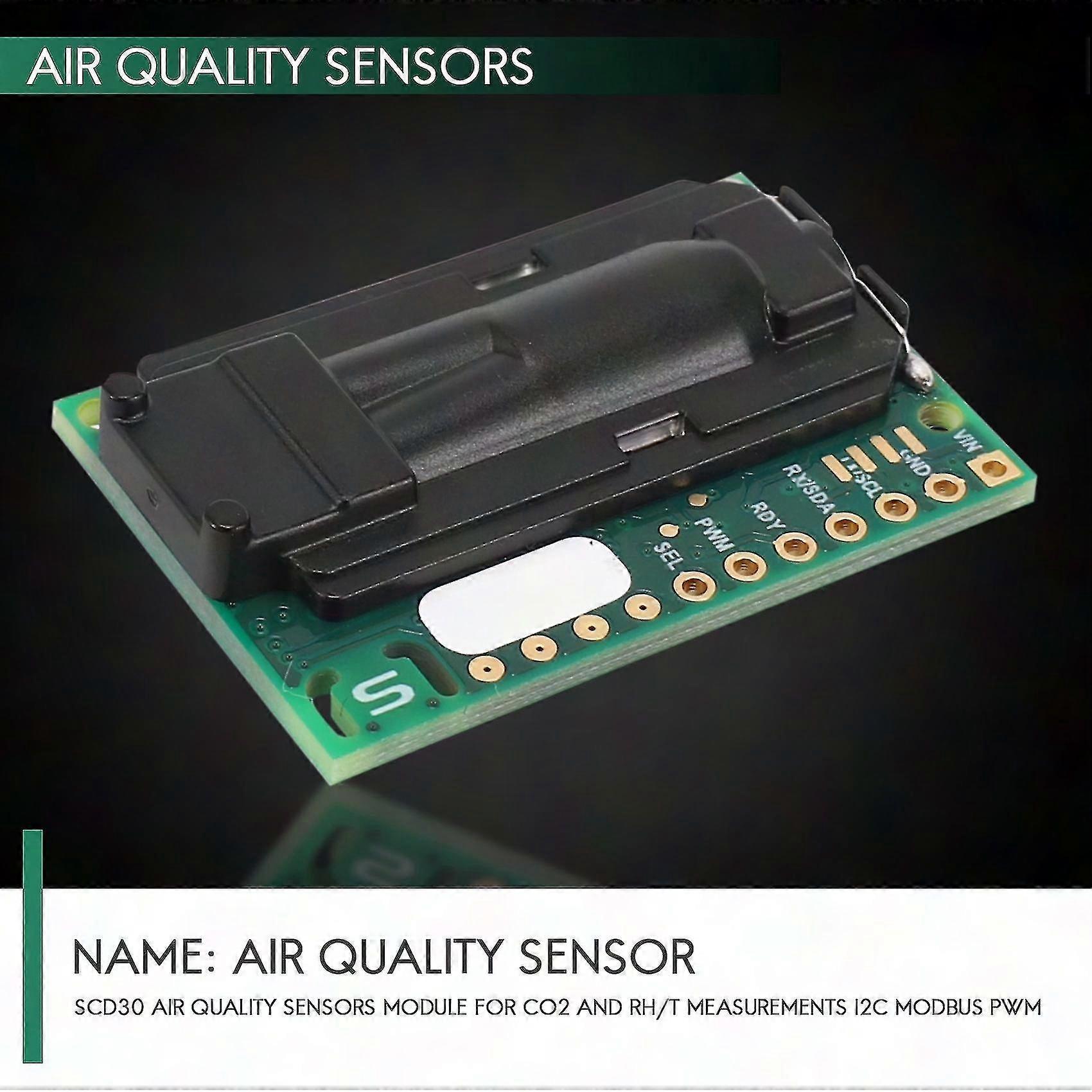 High-Quality SCD30 CO2 RH/T Sensor Module with I2C Modbus PWM Interface
