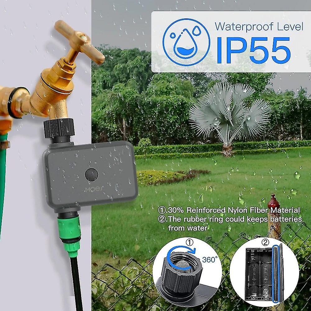 Smart Bluetooth Water Timer Rain Delay Programmable Irrigation Timer For Garden Agriculture And Forestry