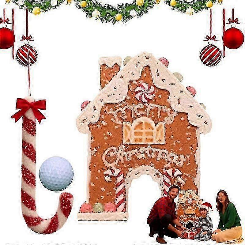Gingerbread Mini Golf Set Portable