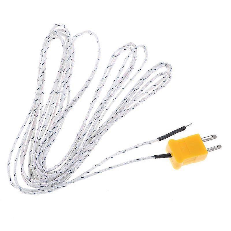 1Pc 5M K Type Temperature Sensor Thermocouple Probe Cable Wire