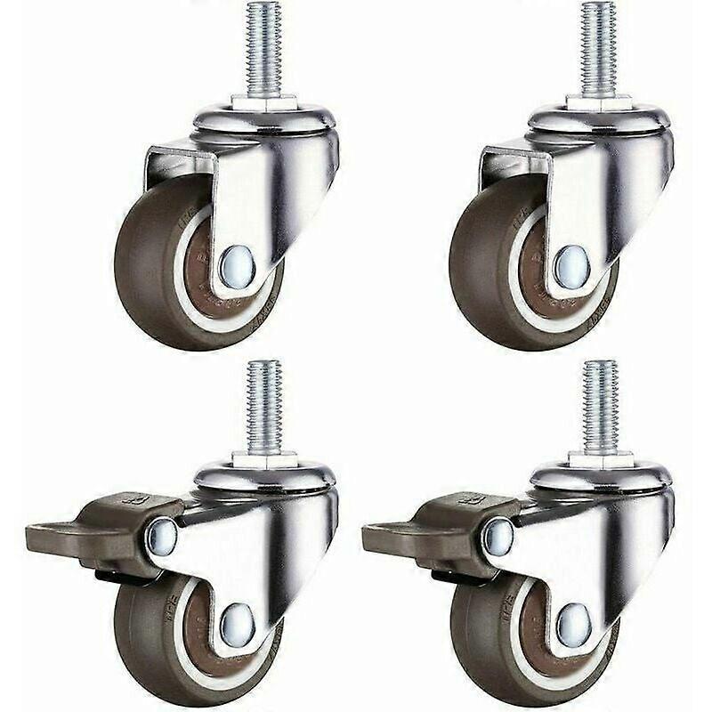 Heavy-Duty Rust-Resistant Swivel Casters