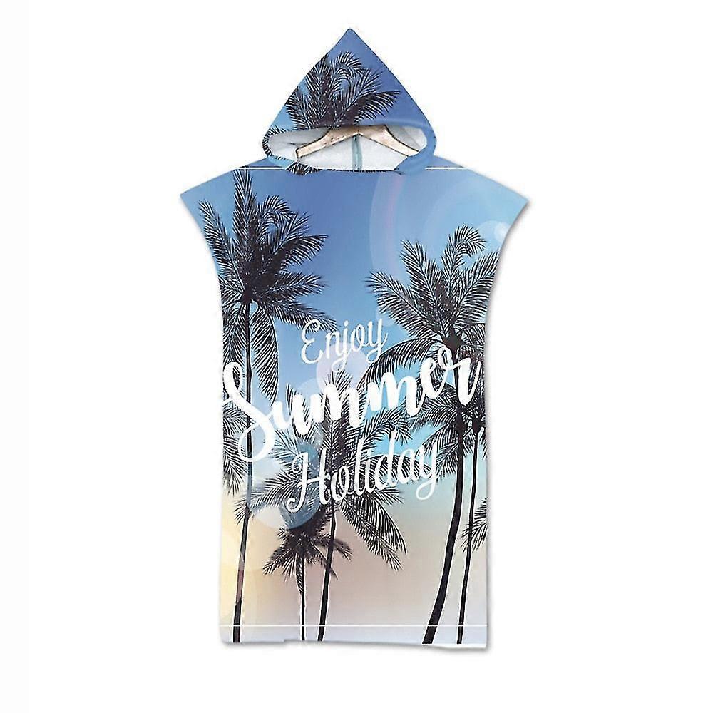Extra-Large Palm Tree Microfiber Beach Towel