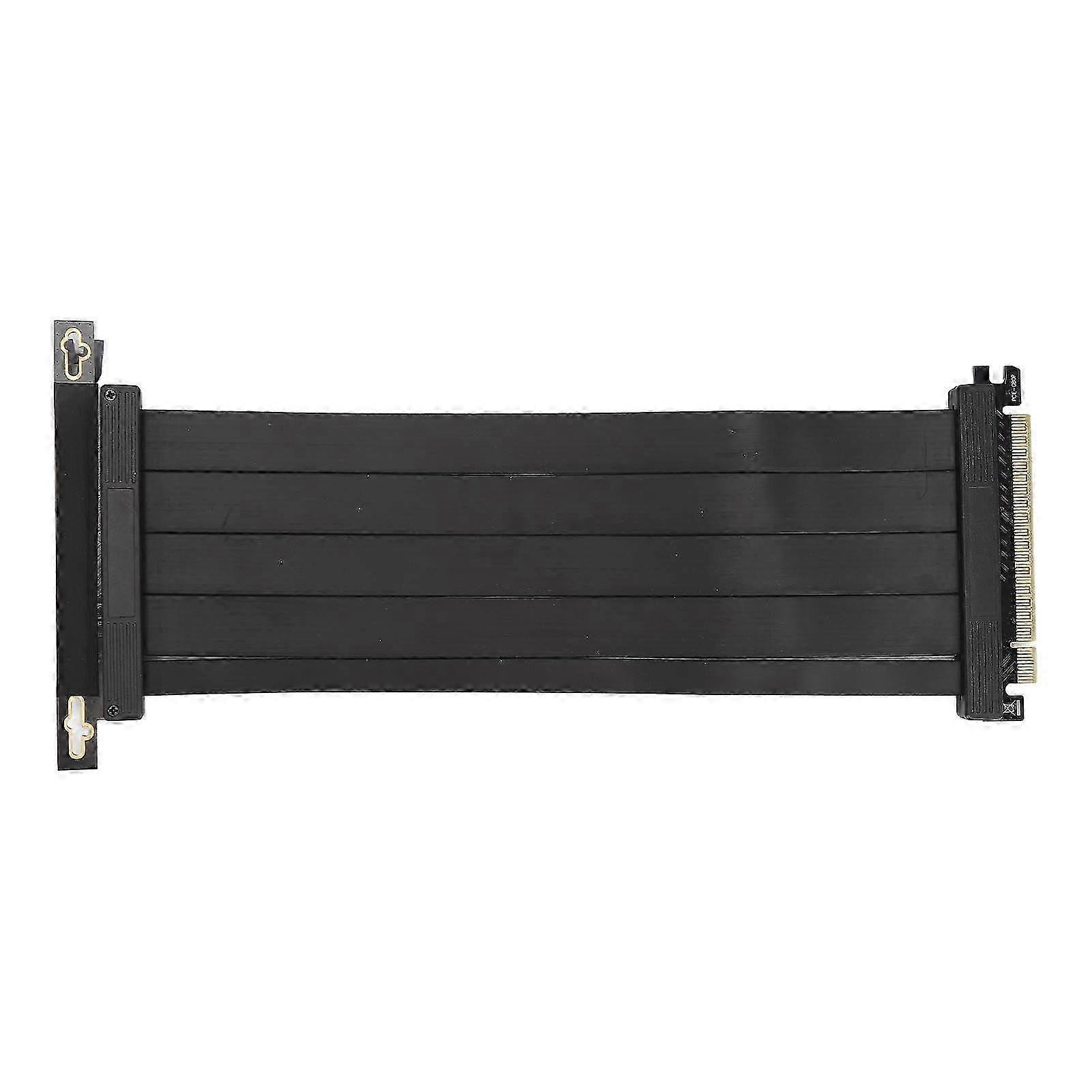PCIE4.0 X16 Riser Cable 9.8in Length Right Angle High Speed Vertical Mount GPU Cable PCI Express Gen4 Riser Cable for RTX3090