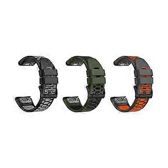 QuickFit 26mm Replacement Bands for Garmin Fenix 8 7X 6X Pro Enduro 2 3 Tactix 7, 3 Pack Durable Strap