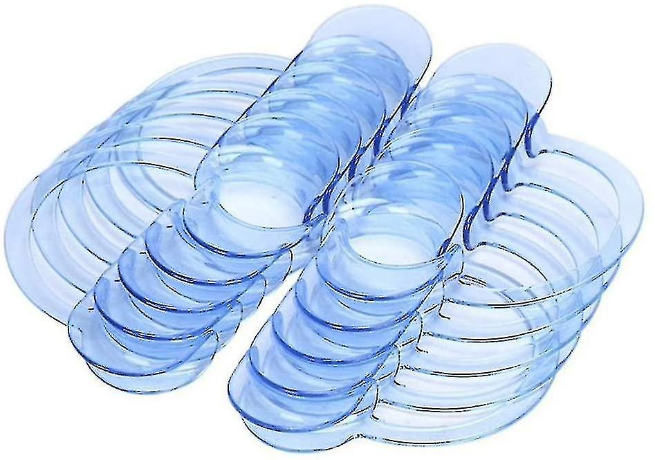 Otvárač úst na líca Držiak kútikov úst Intraorálny zubný tvar C modrý (5ks)