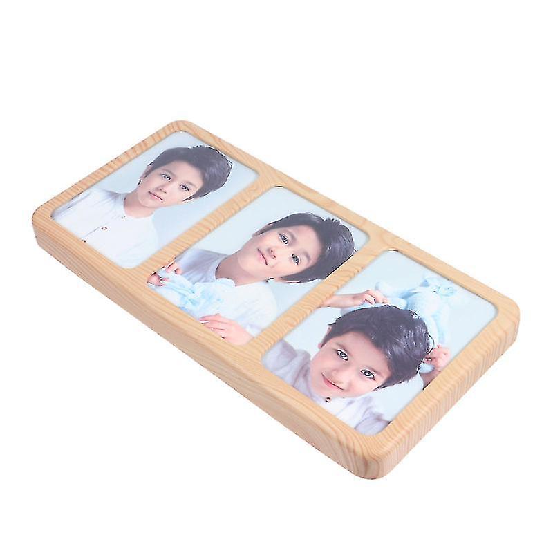 29X14cm Yellow Picture Frames Siamese Photo Frame Wall Photo Holder 5 Inches Table Photo Frame For H