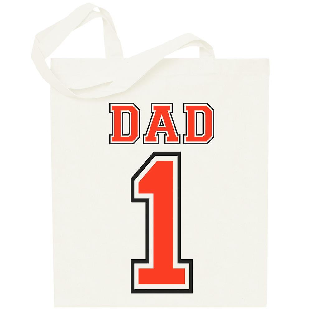 Number 1 Dad Totebag