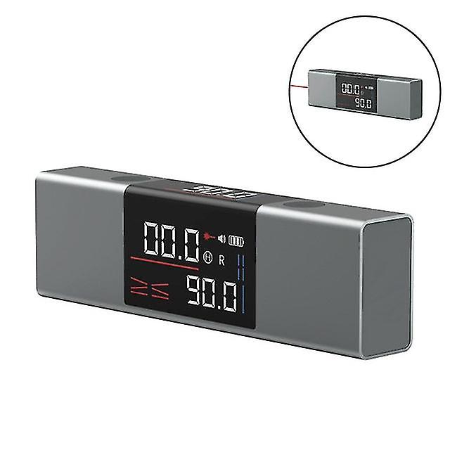 Protractor Mesure Règle Type-c Charge Outil Numérique Gris