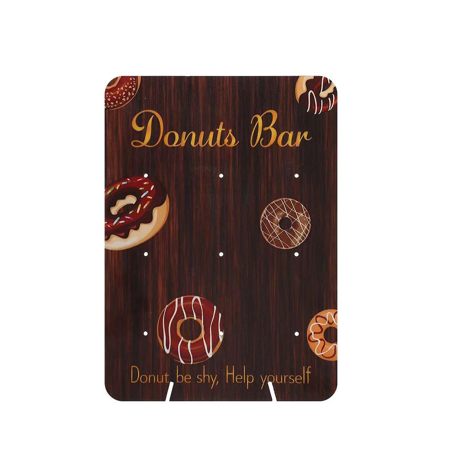 Lightweight Donuts Wall Stand Multiple Donuts Wall Display Party Themes For Birthday Christmas Party