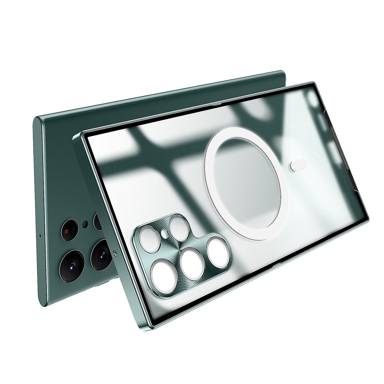 Magsafe Magnetic Case For Samsung Galaxy S21 S22 S22+ S22 Ultra S23 Ultra S23 Note10 Plus Note20ultra Series Full Protective With Camera Lens Protecto