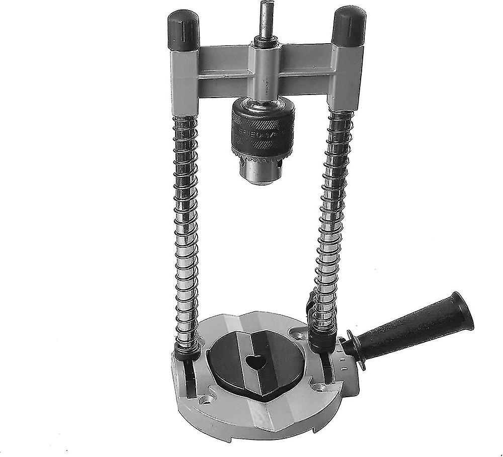 מדריך מקדחה Drillmate עם מעמד מדריך מחזיק מקדחה זווית מתכווננת צ'אק