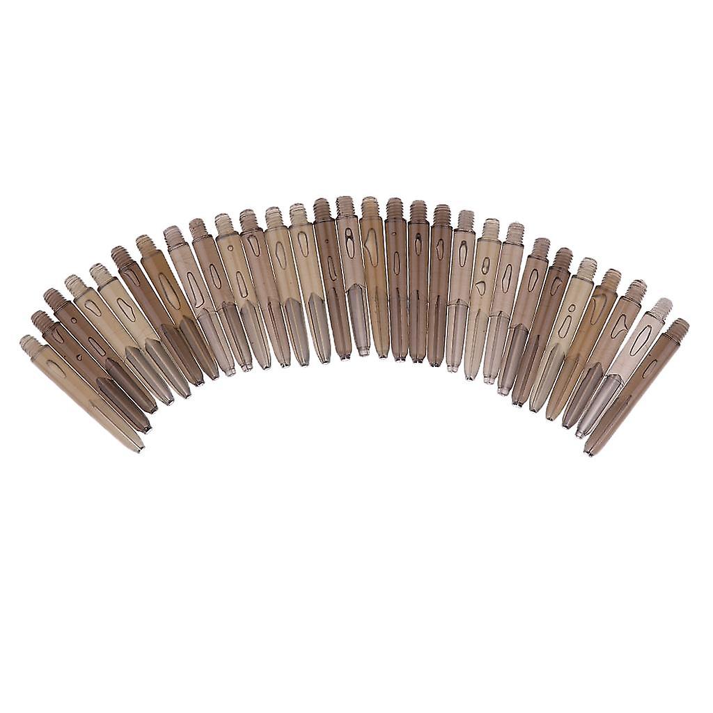 30Pcs 35mm 2BA Gewinde Kunststoff Dart Schäfte Soft Tip Darts Grau