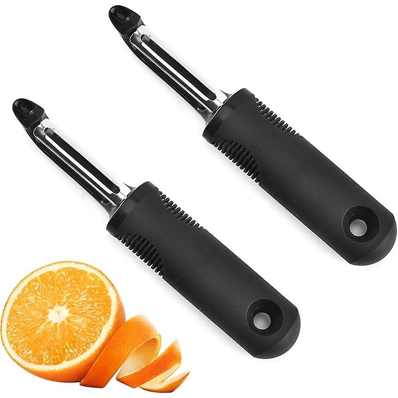 Vegetable peeler, peelers, tomato peeler, Sharp stainless steel blade, rotating blade, with digging holes, suitable for peeling fruits and vegetables