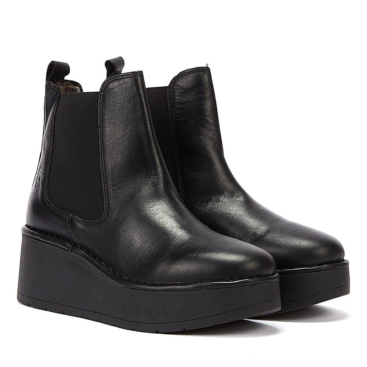 Fly London Hama Womens Black Boots