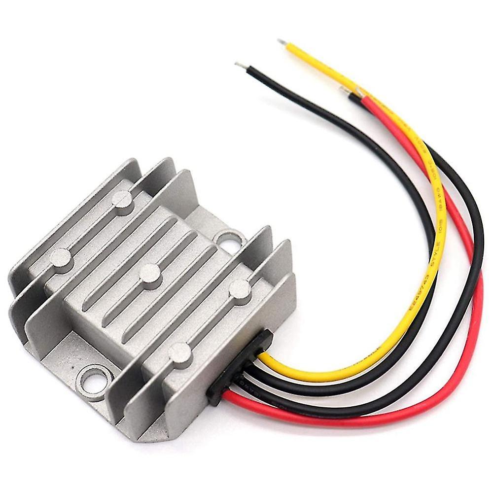 Dc 24v To 12v Converter, Voltage Buck Converter 5a 60w, Transformer Waterproof With Aluminum Shell