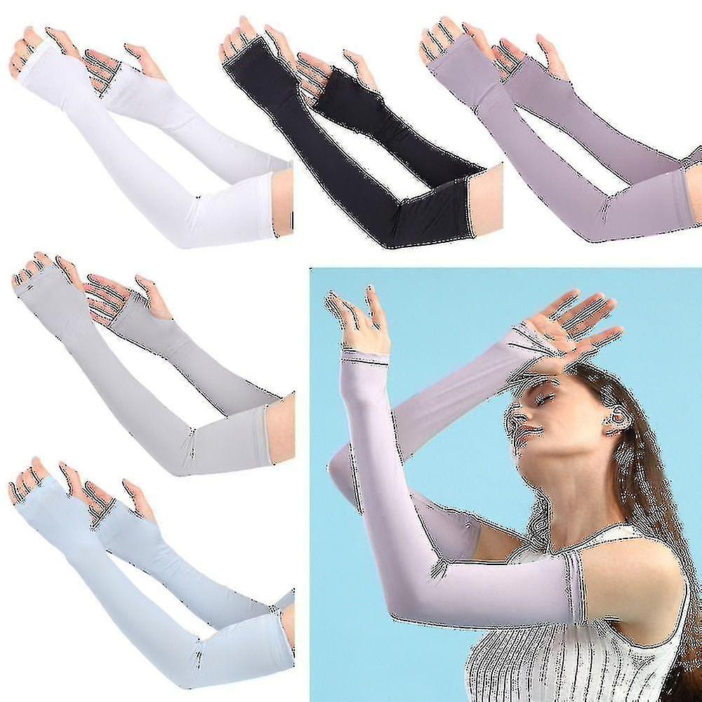 Löpning Sommarkylning Basket Utomhussport Solskydd Armärmar Armskydd -c