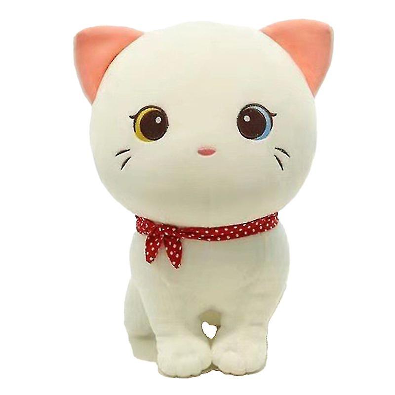 24 سنتيمتر القط القطيفة لعبة لطيف القوس طوق هريرة دمية القطيفة لينة أريكة زخرفة Pp القطن المحشو فتاة الكرتون دمية لعبة هدية عيد ميلاد