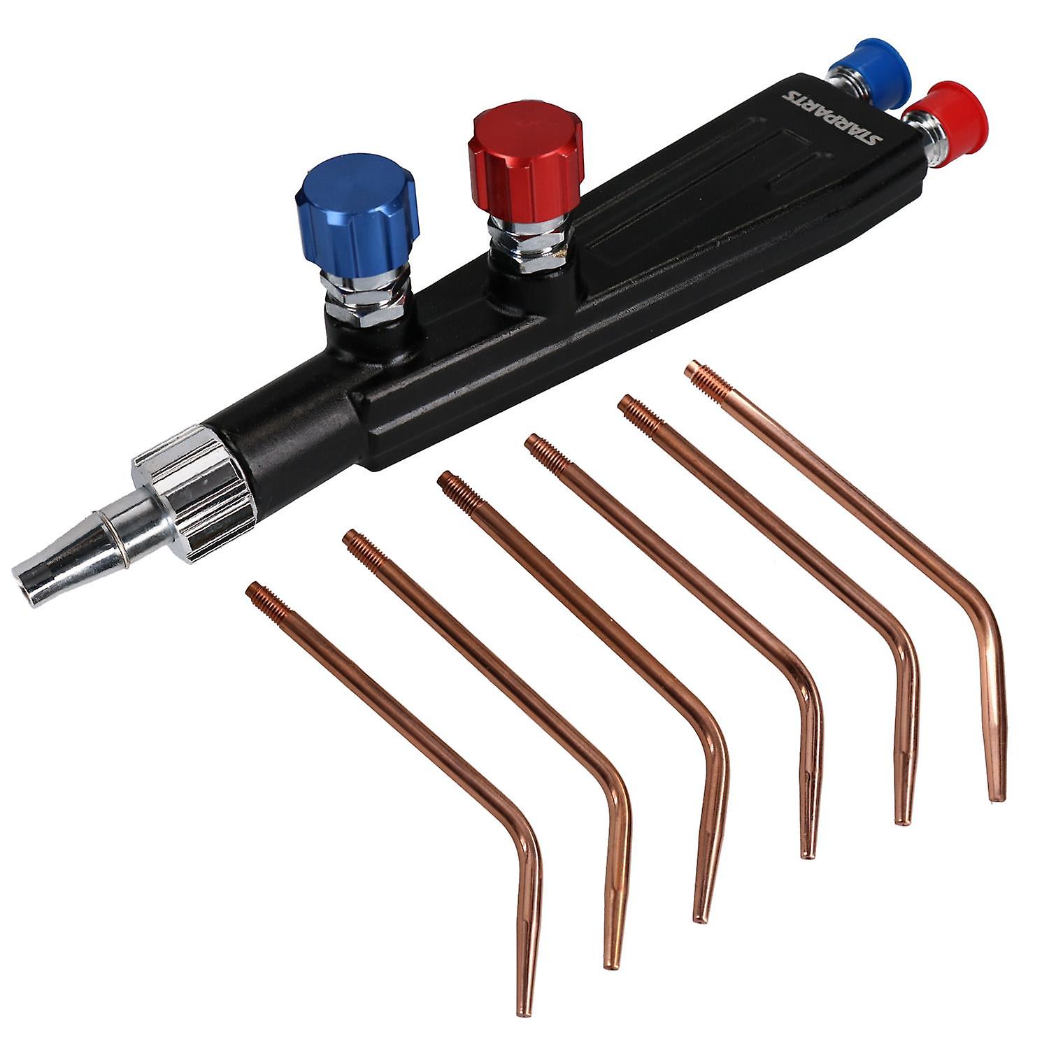 Lightweight Welding Torch & Tips Sheet Metal Oxy Acetylene Gas 0.9 - 5.0mm