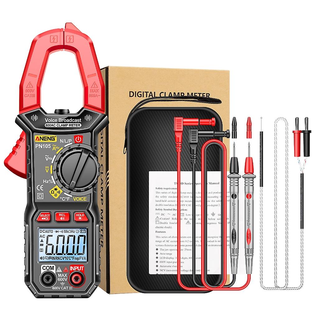 Multimeter Voltage Current Resistance Capacitance Diode- NCV Hz-Duty-Cycle Meter