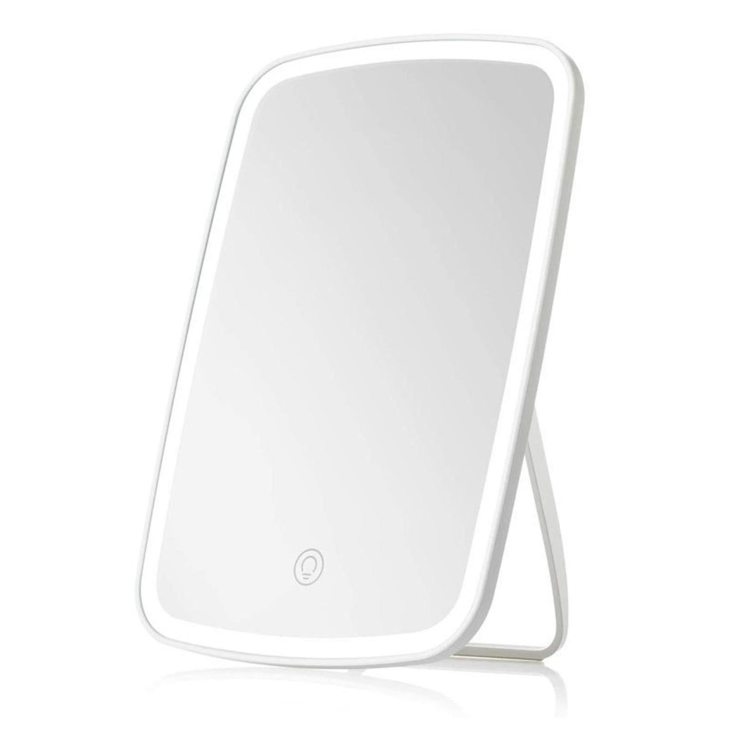 Mirror Desktop Make-up Mirror With Lights 120 Adjustable Angle Mirror For Student Dormitory Makeup M