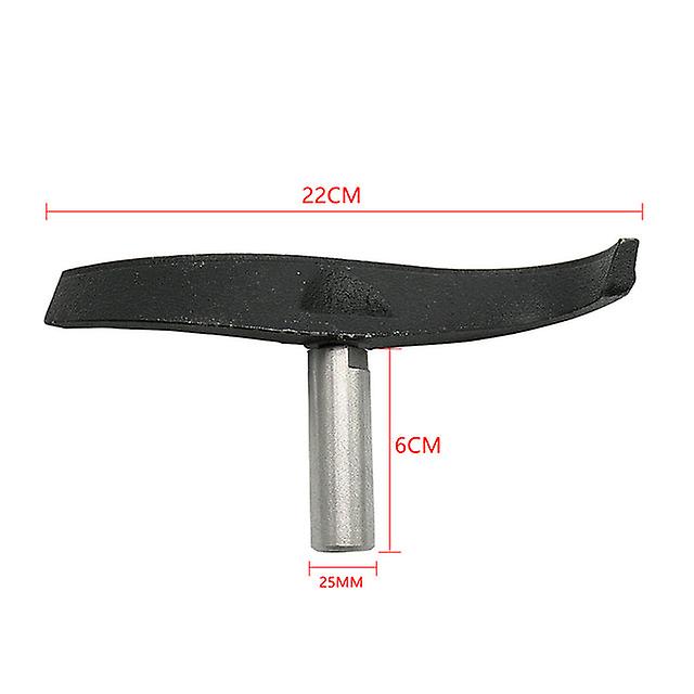 8.6 Inch Detachable Cast Iron Woodworking Lathe Tool Rest Turning Lathe Tool Rest Woodworking Spindle Tool Rest Diameter 16/25mm