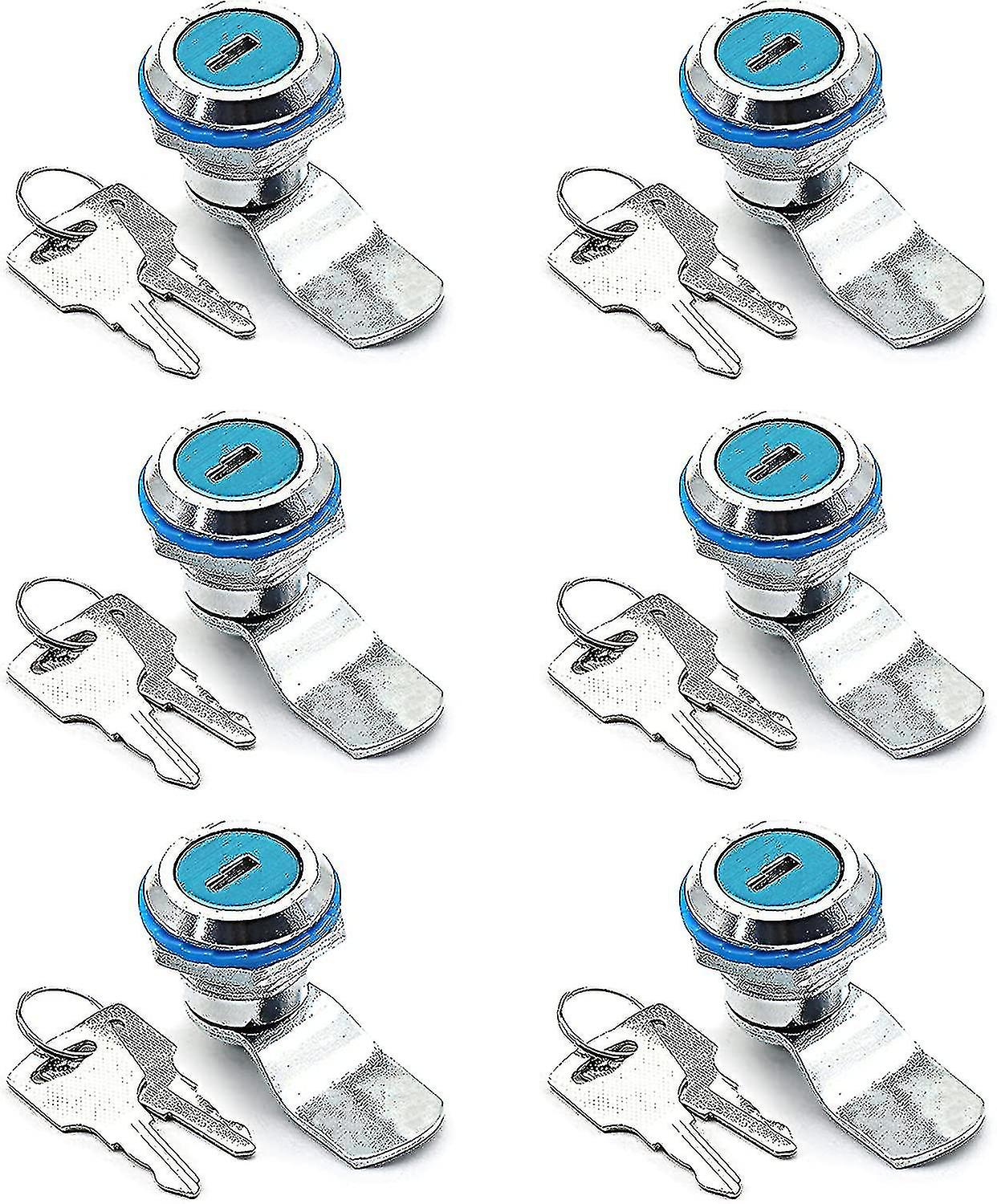 Letterbox Lock Mailbox Lock Replacement Durable Cam Security Lock For Door Cabinet, Mailbox Lock And Key File Cabinet Lock With Key For Door, Mailbox