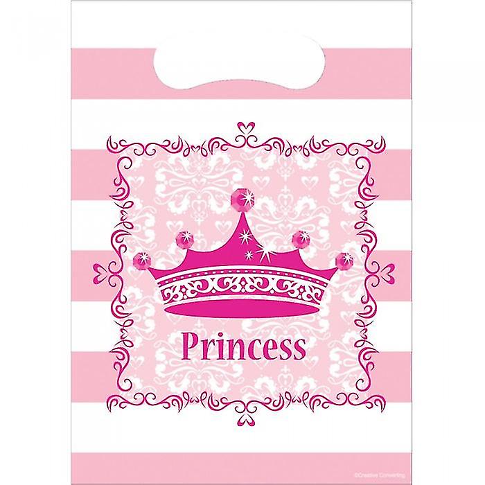 Creative Converting Princess Royalty Party Bags (Pack of 8)