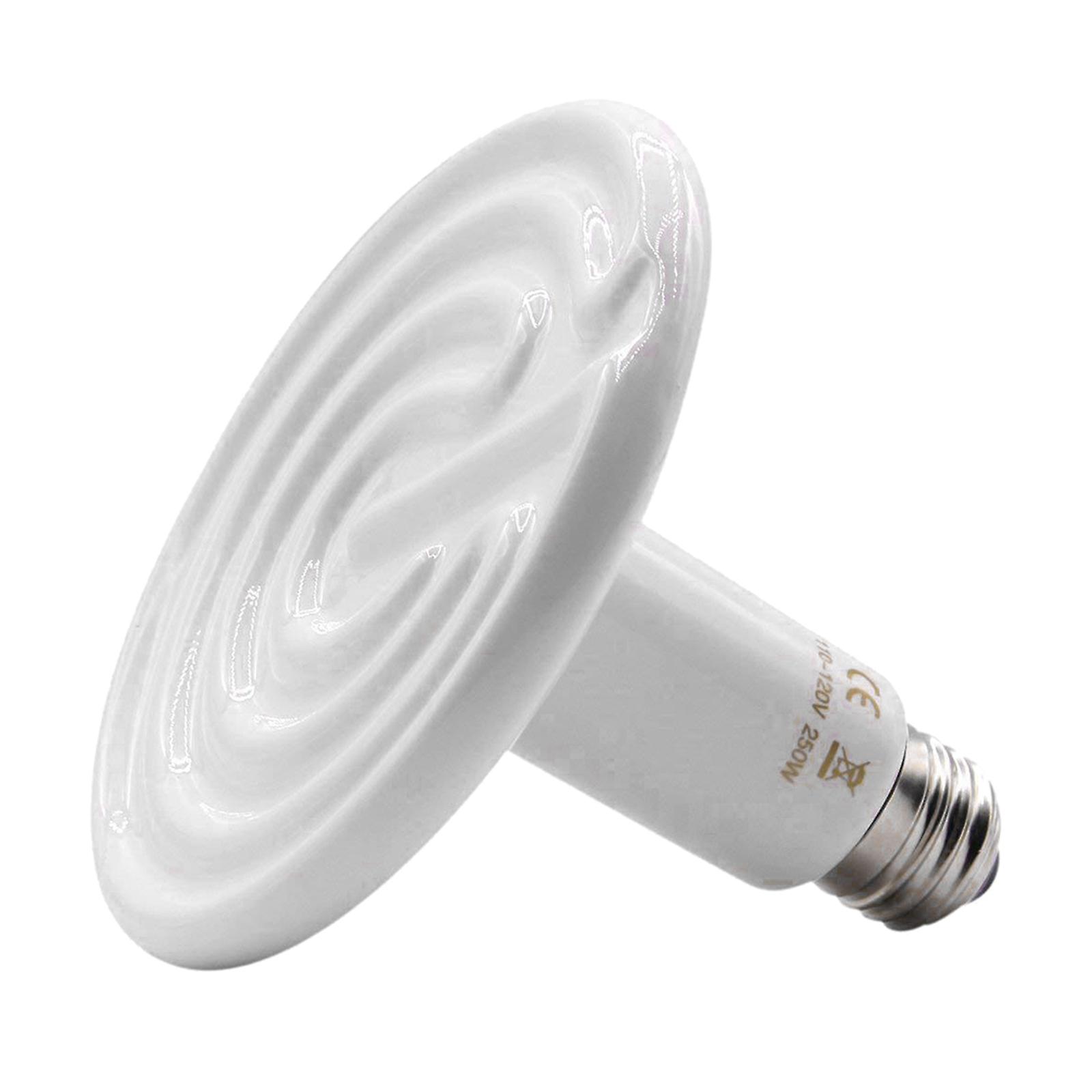 Reptile Heating Lamp Heat Bulb Far Ir Turtles Brooder Snake Light 200w Black