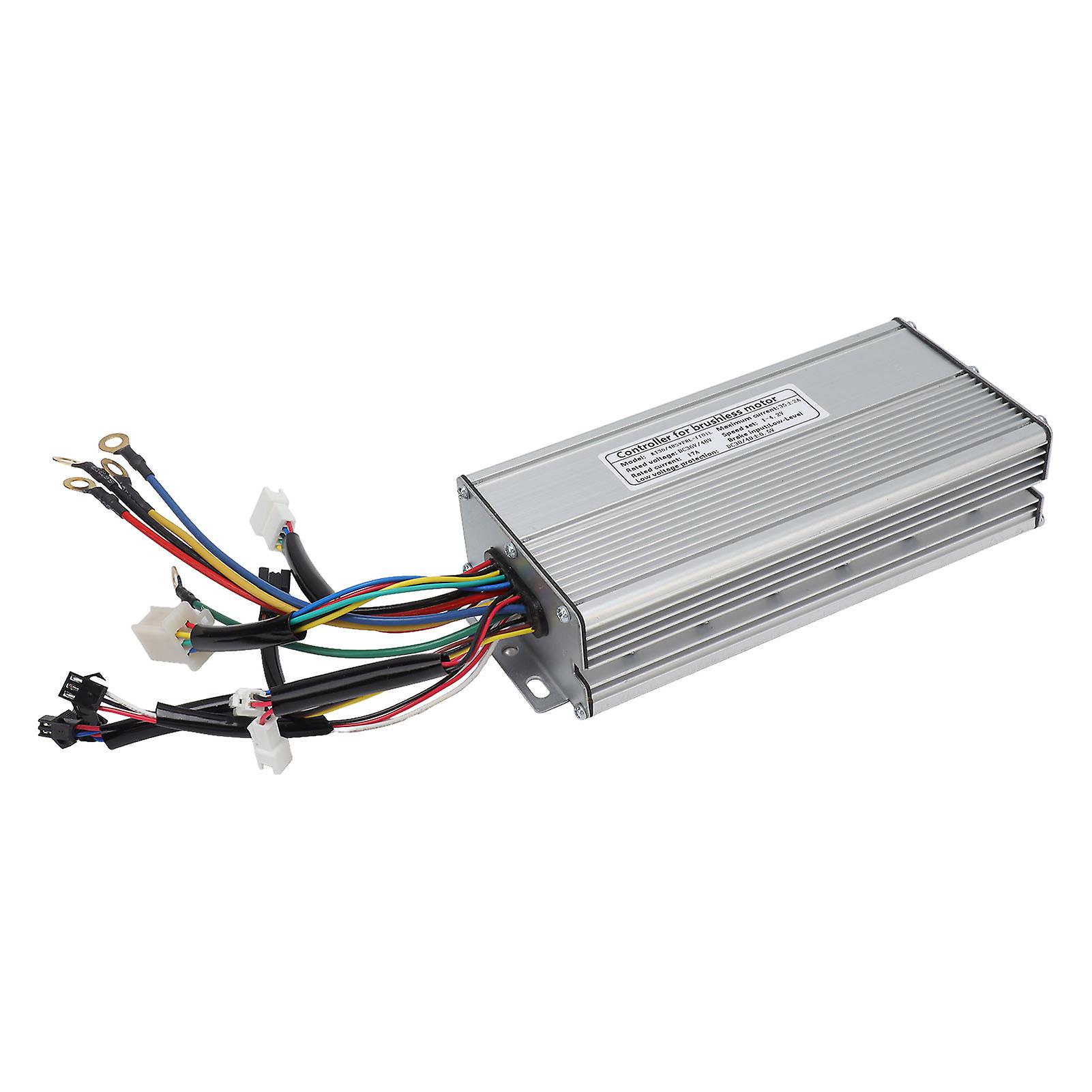 Electric Bicycle Conversion Motor Kit with Light Line LCD6 Meter 35A Controller Set for Replacement DIY 