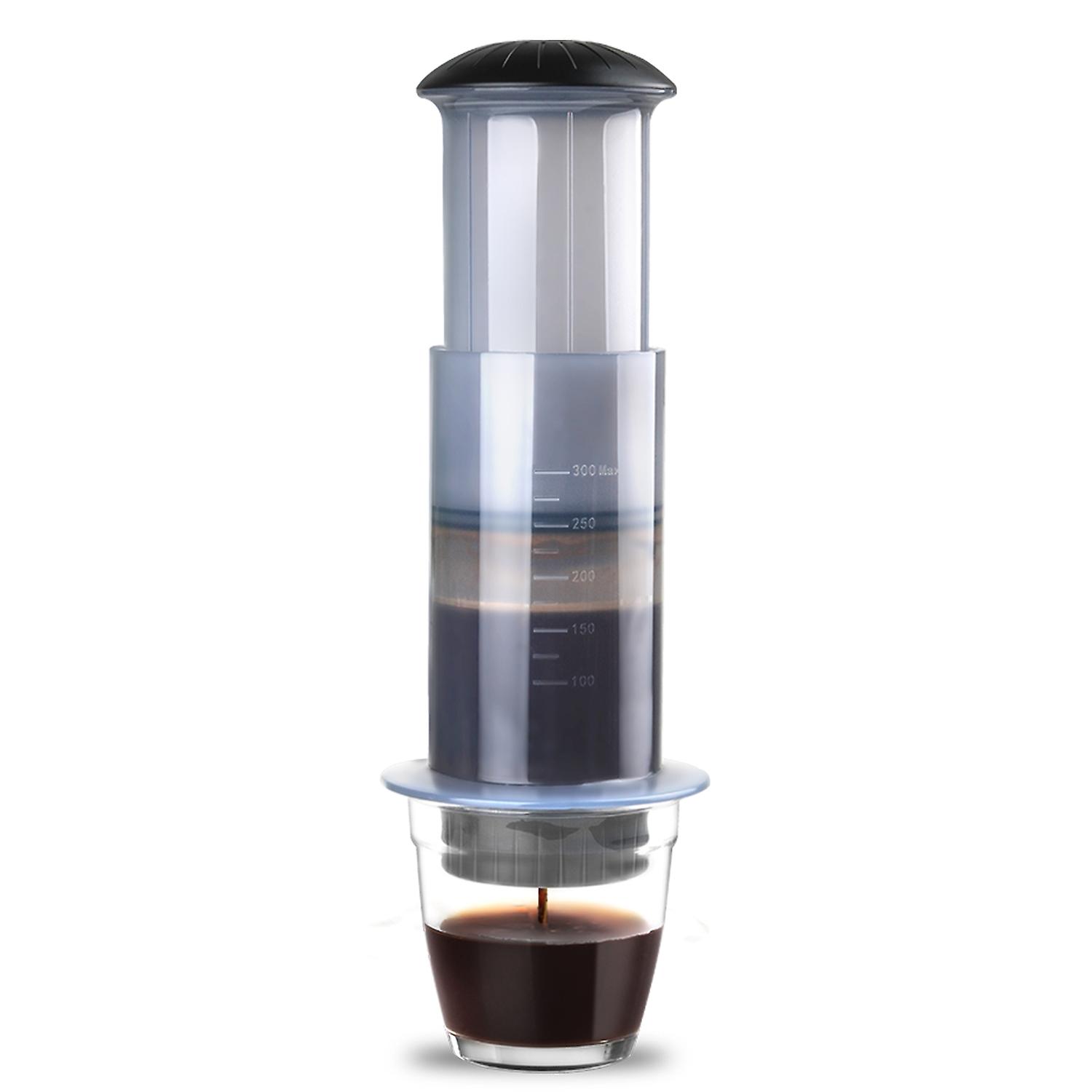 Coffee and Espresso Press Maker Portable Coffee Manual Machine with 50PCS Coffee Filter Paper for Ou