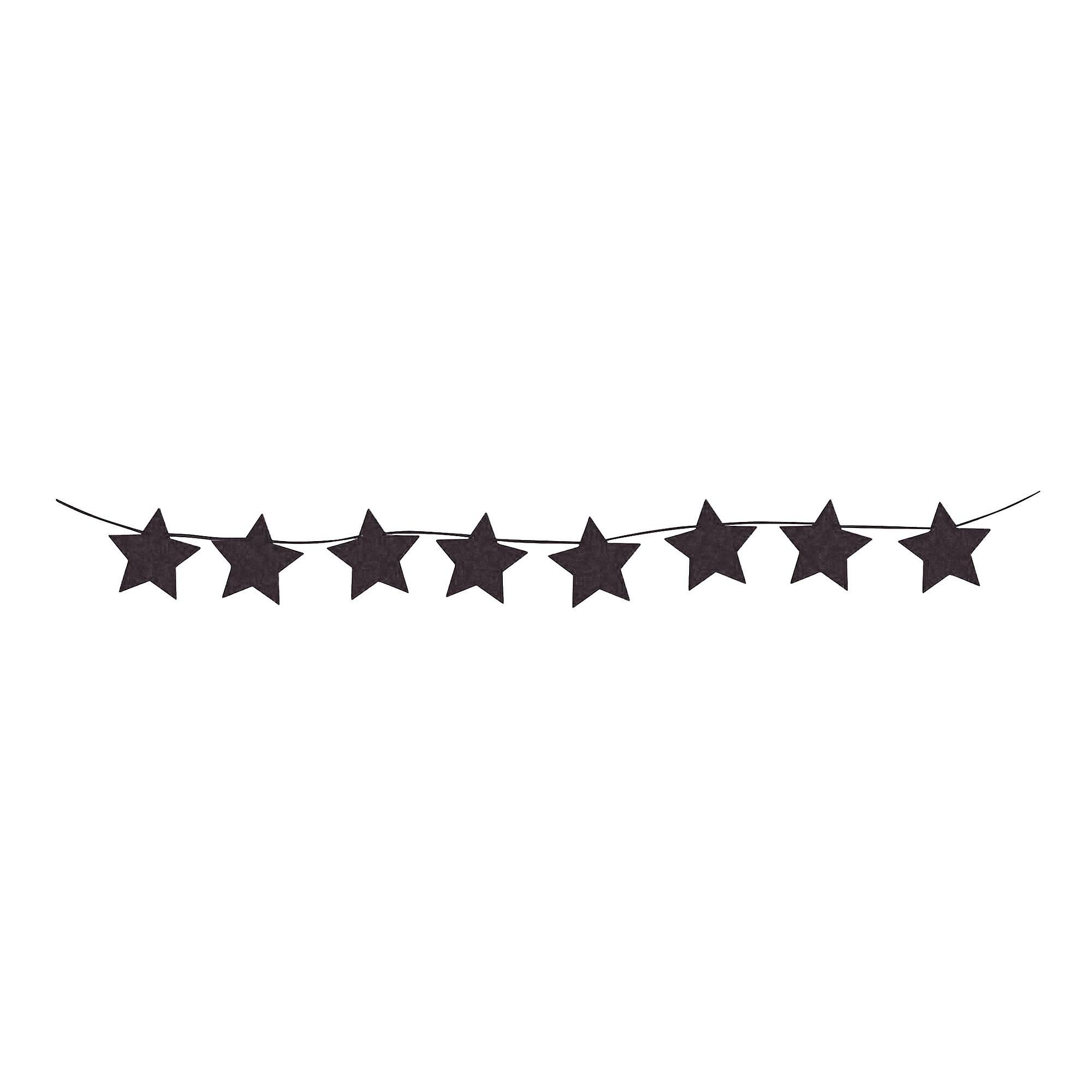 Banner Diam Star Black Sk97886
