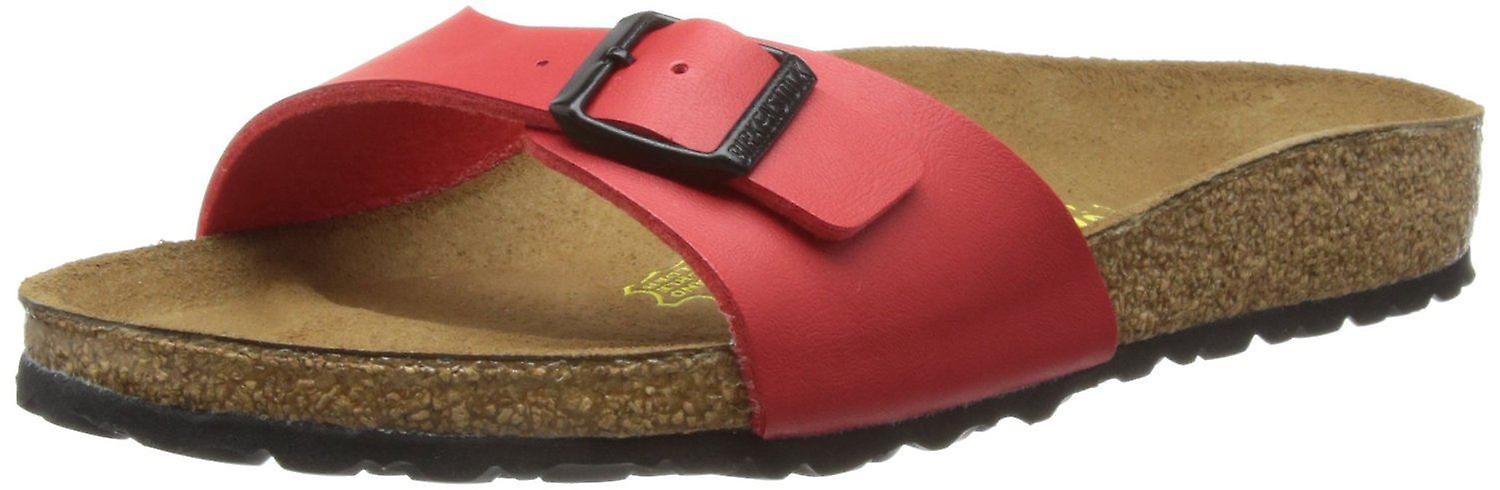 Birkenstock Madrid Cherry Womens Leather Sandals Shoes