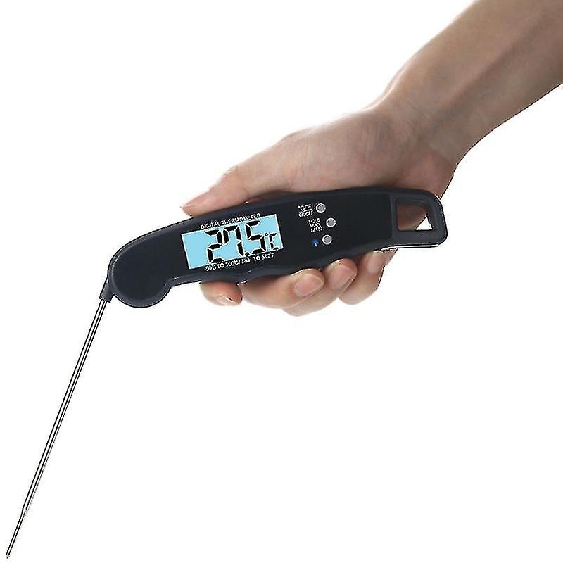 Digital Instant Read Meat Thermometer - Waterproof Kitchen Food Cooking Thermometer with Backlit LCD