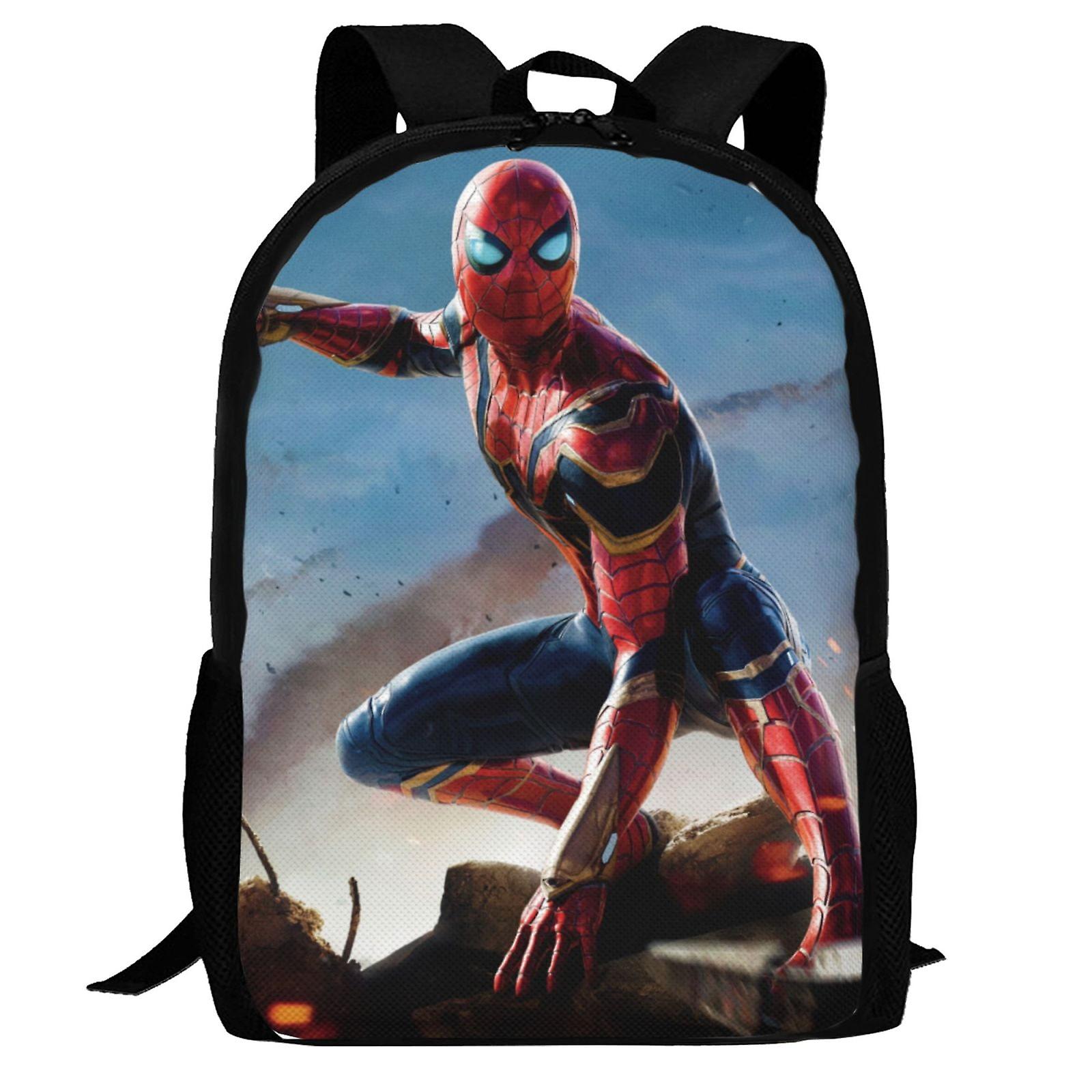 Spider-Man Backpack,3d Print Laptop Backpack Lightweight Casual Daypack Bookbag Multi-Function Travel Backpack