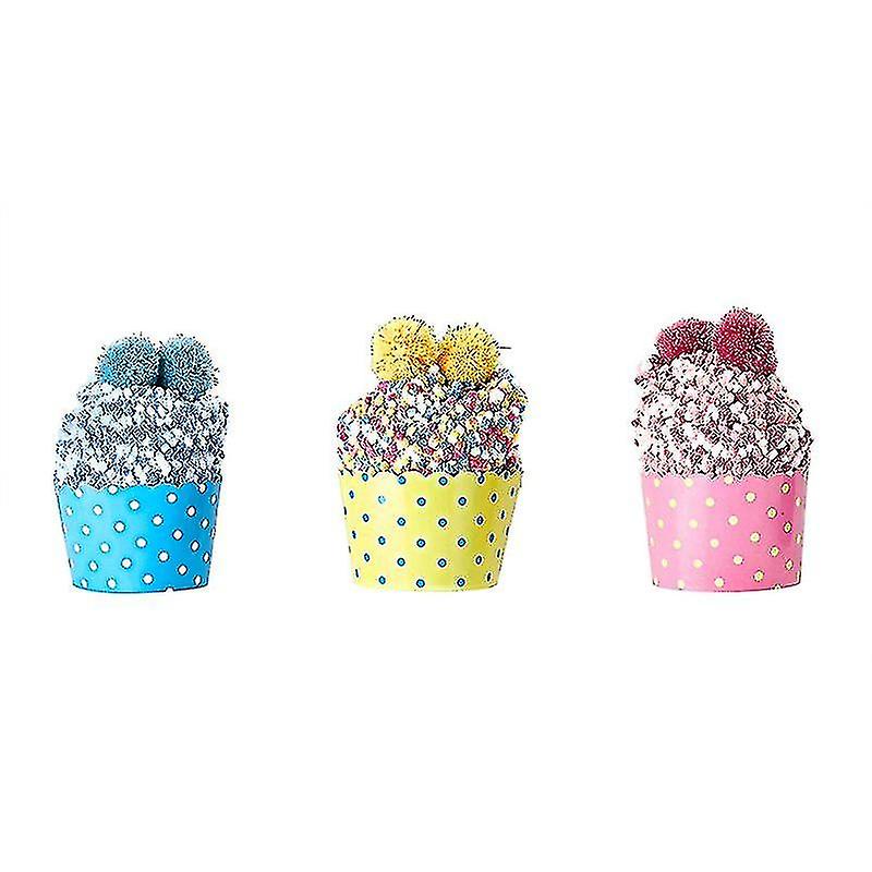 3 قطع كب كيك الجوارب المريحة السيدات هدية للنساء هدية مربع الجوارب