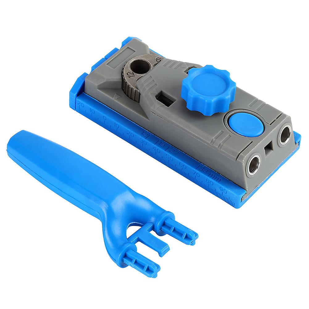 Mini Hole Drilling Guide Wood Doweling Joint Woodworking Carpentry Locator Tool