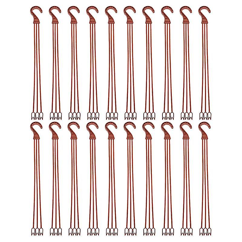 25pcs Plastic Hanging Hooks