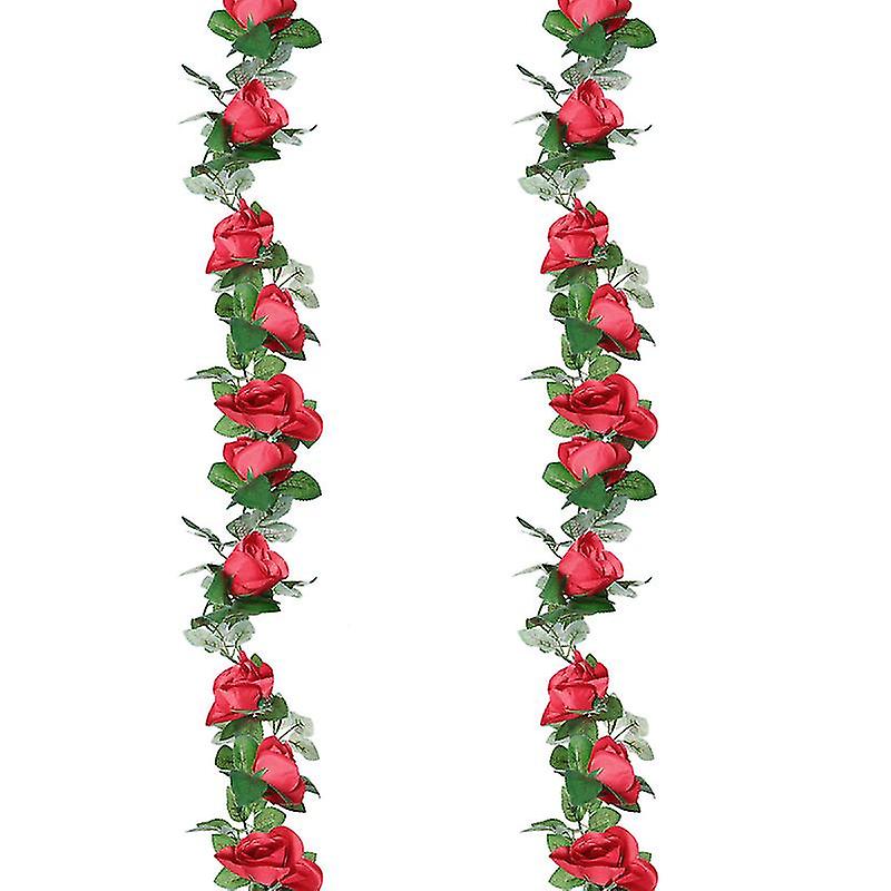 2pcs Artificial Rose