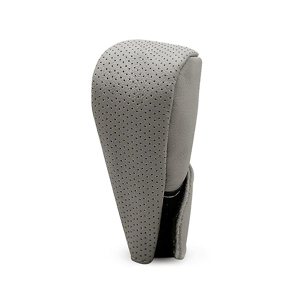 Lether Car Shift Knob Cover Case Vehicle Round Soft Anti-slip Auto Gearbox Lever Change Head Boots P