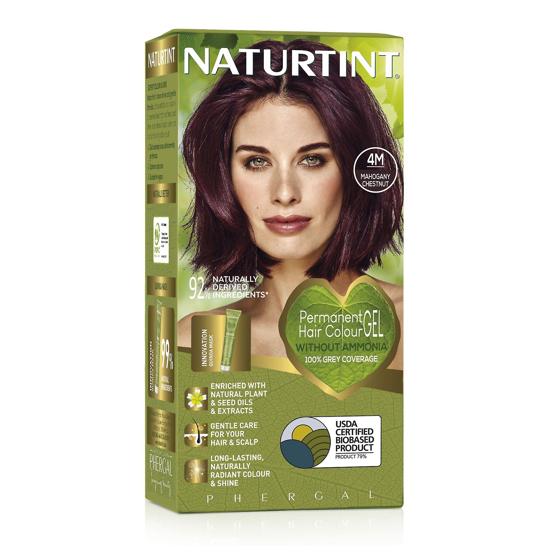 Naturtint Permanent Hair Colour 4M Mahogany Chestnut - 170ml