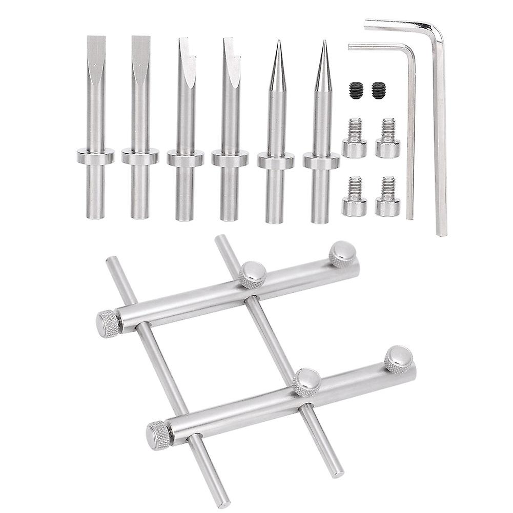 Camera Lens Repairing Remove Tool Set Replaceable Heads Spanner Wrench for Nikon Lens